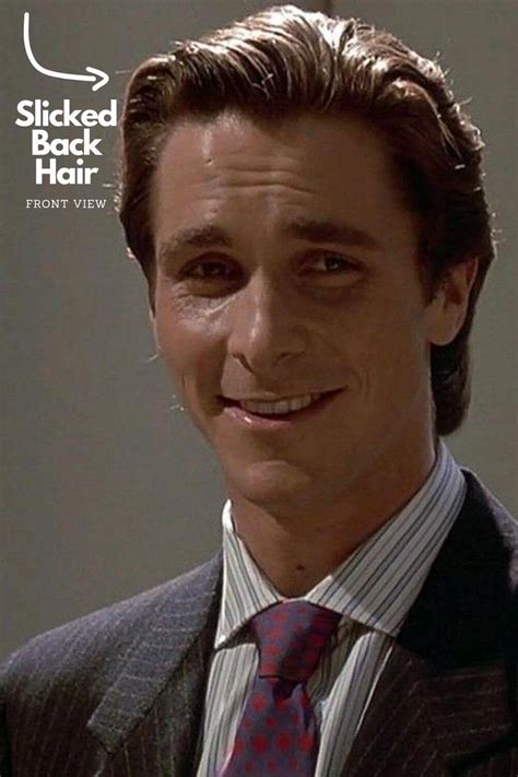 Patrick Bateman/Bruce Wayne haircut with Widows Peak? Question I really like Christian Bales hair in these films, as it’s a long hair, professional look. He has a ... 